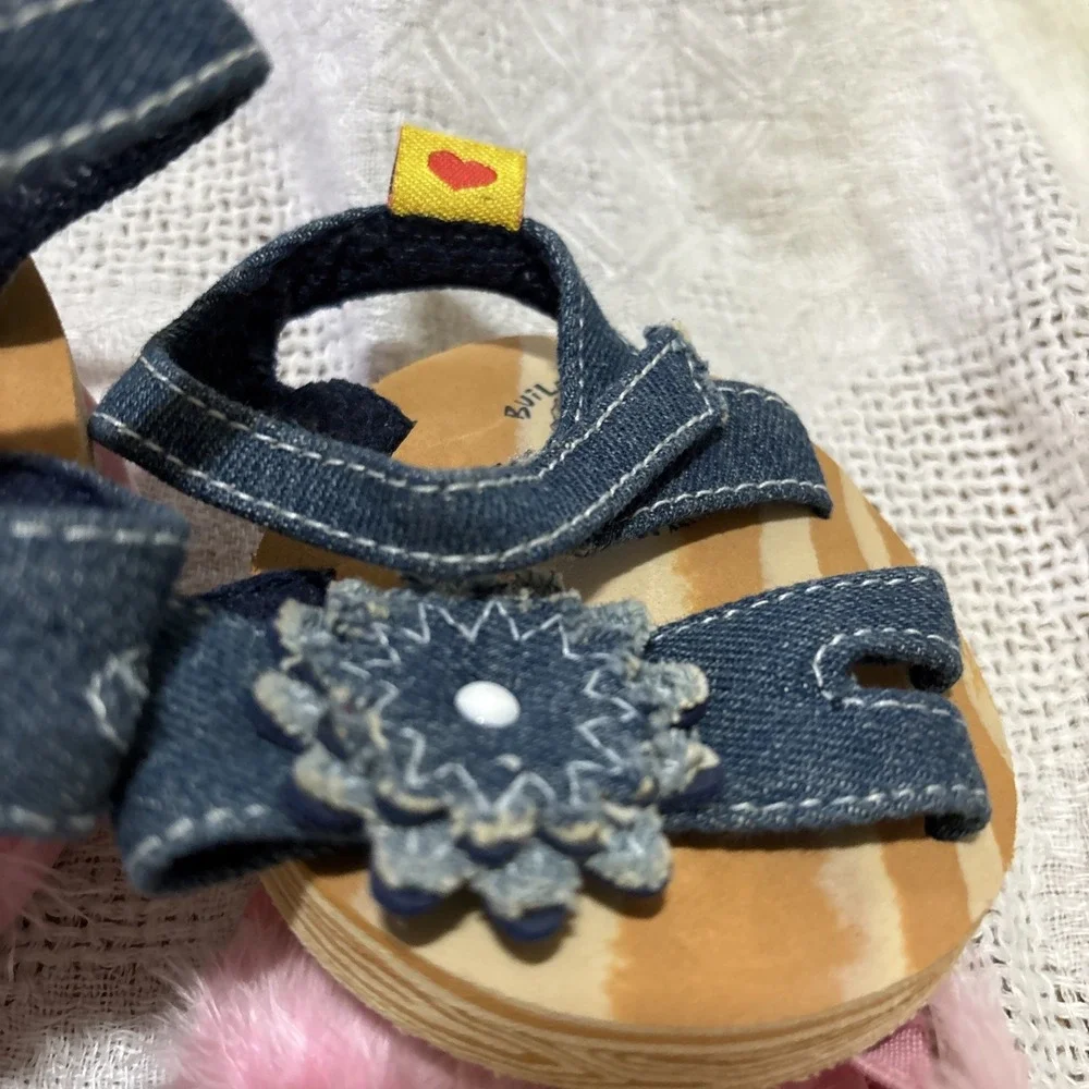 LOT OF BUILD A BEAR SHOES - 3 PAIR